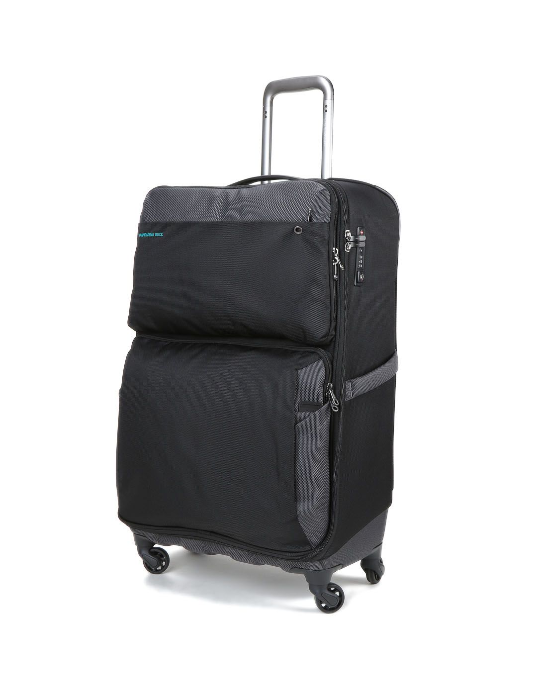 mandarina duck黑色时尚旅行万向拉杆箱mdat547if3651_唯品会