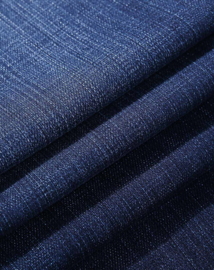 穿搭有范儿-柒牌时尚磨白商务休闲简约中腰牛仔裤111s8011056_唯品会