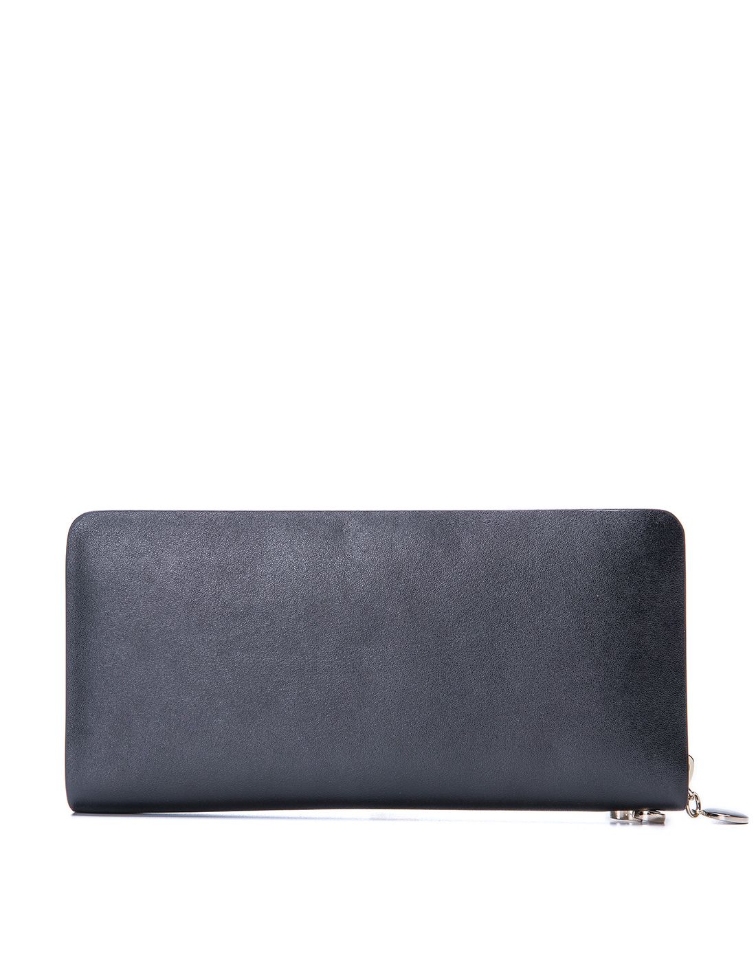 奥康2016新款女款黑色二层牛皮金牛座手拿包