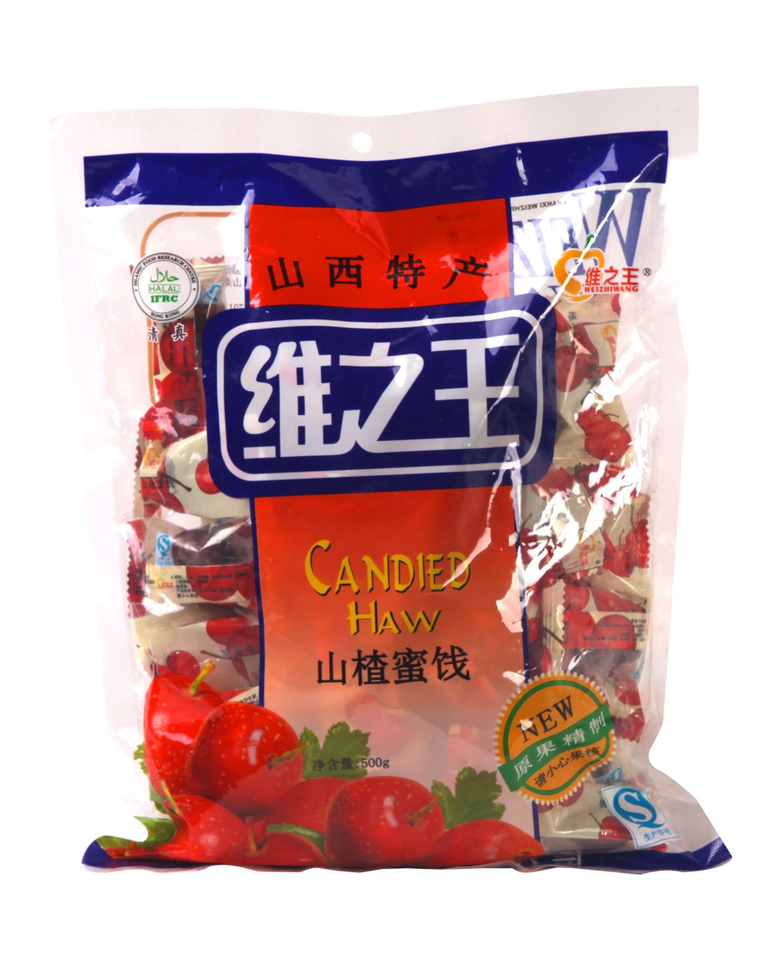 (2件起售)维之王山楂蜜饯500g