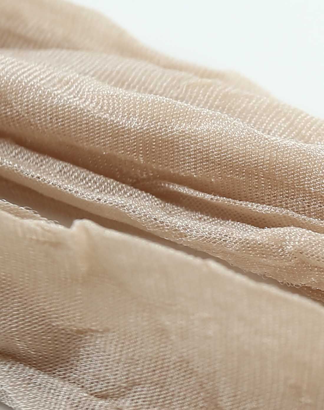 女款浅肉色莱卡超透加裆连裤袜(1双装)