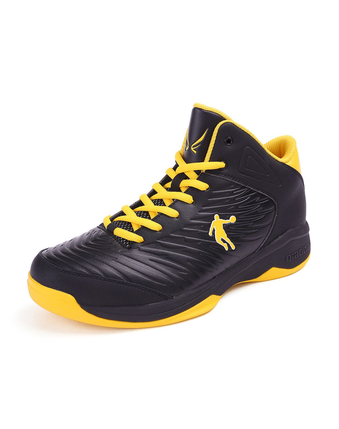 乔丹篮球系列运动专场活力动感 男款黑配明黄色篮球鞋xm3550125黑色