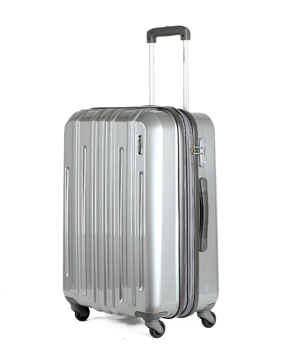 外交官银色tsa海关锁万向轮拉杆箱