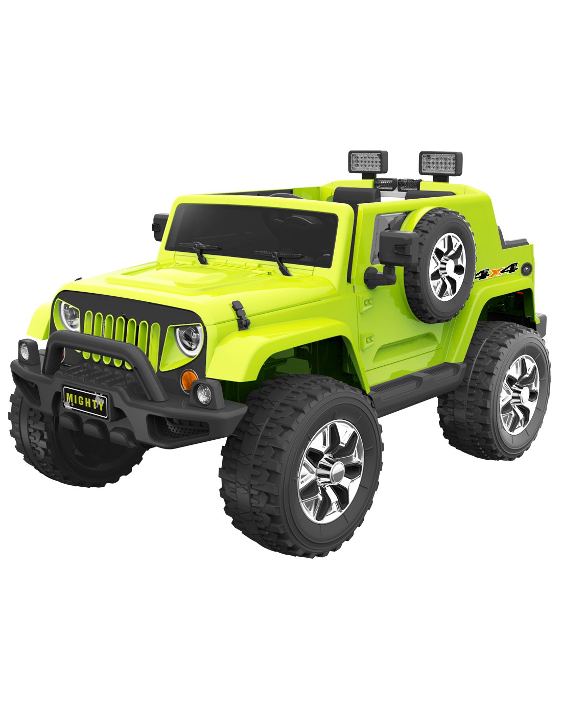 旗舰店-聚品儿童自行车&电动车福儿宝新款jeep越野车hl-1668绿