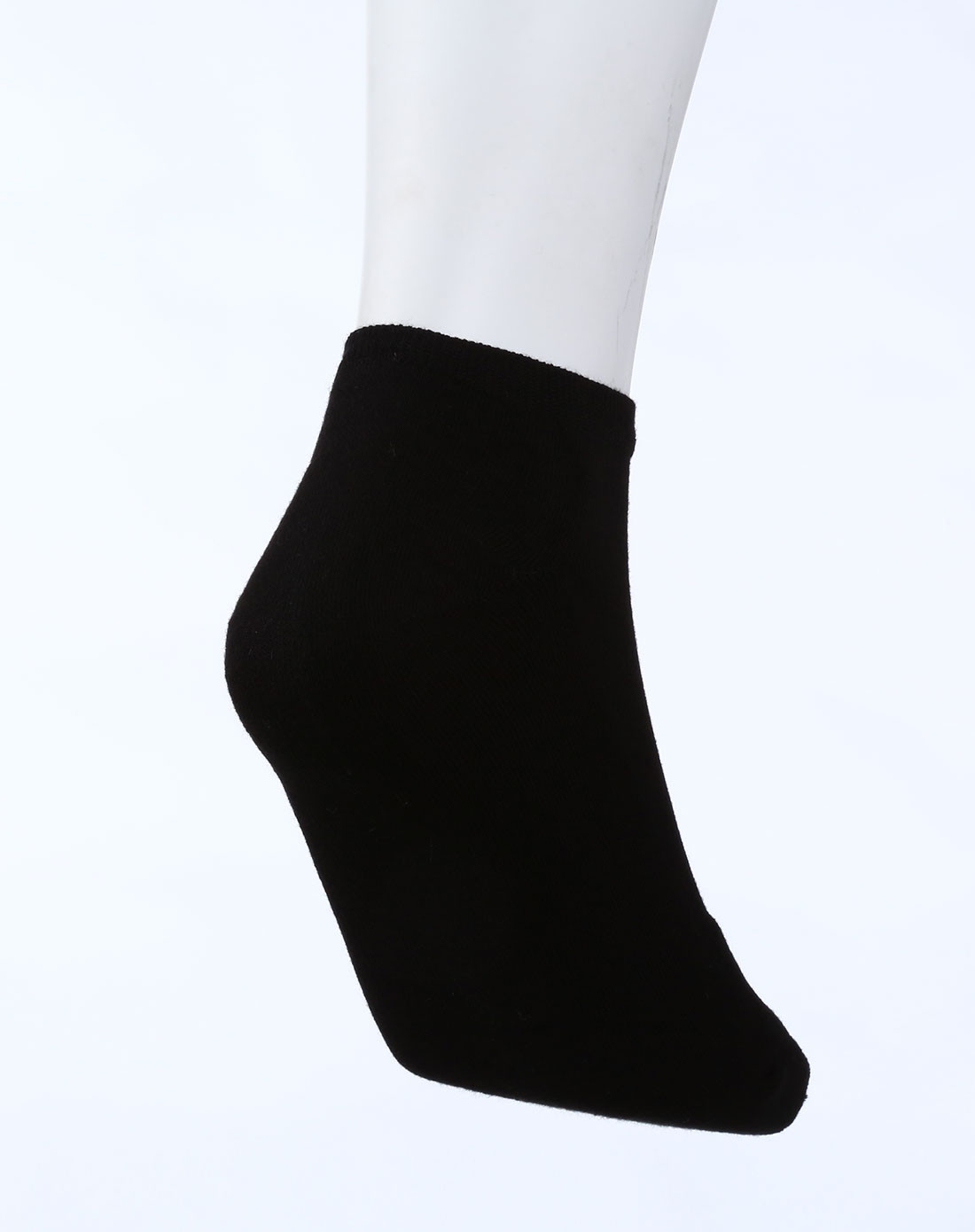 女款黑色健身配件船袜运动袜
