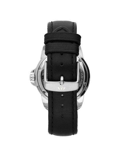 荷兰飞利浦男表 cruiser航行者系列真皮表带石英手表腕表