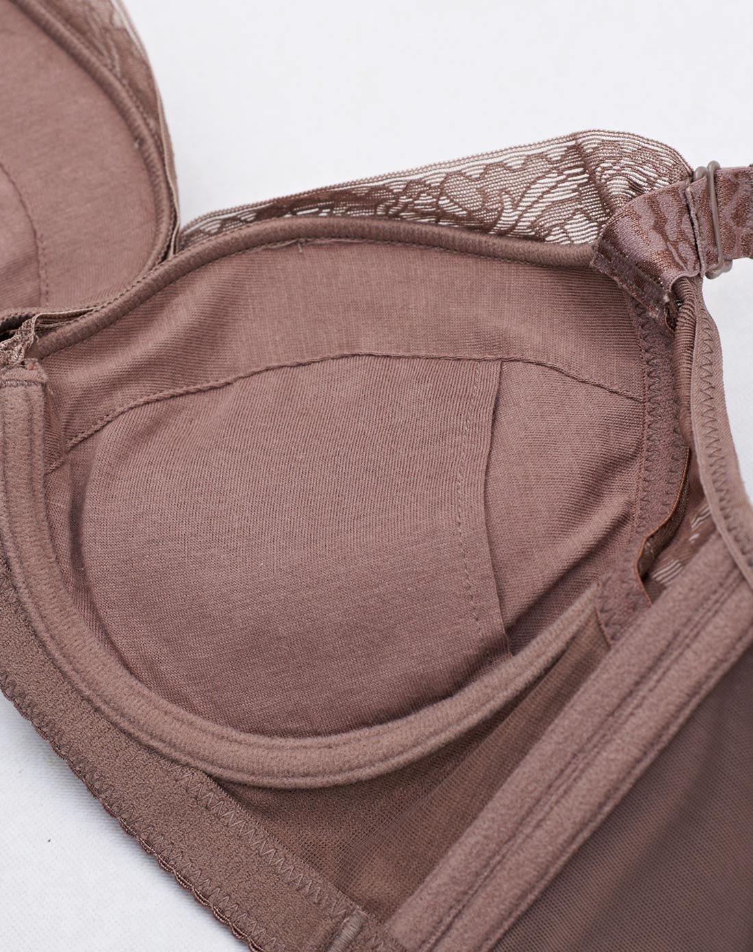 霞黛芳内衣移动端专场咖啡色时尚简约ab中厚杯文胸8688br1_唯品会