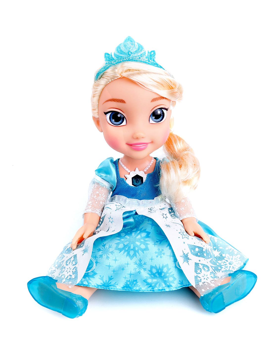 正版艾莎公主音乐娃娃(6国语言)