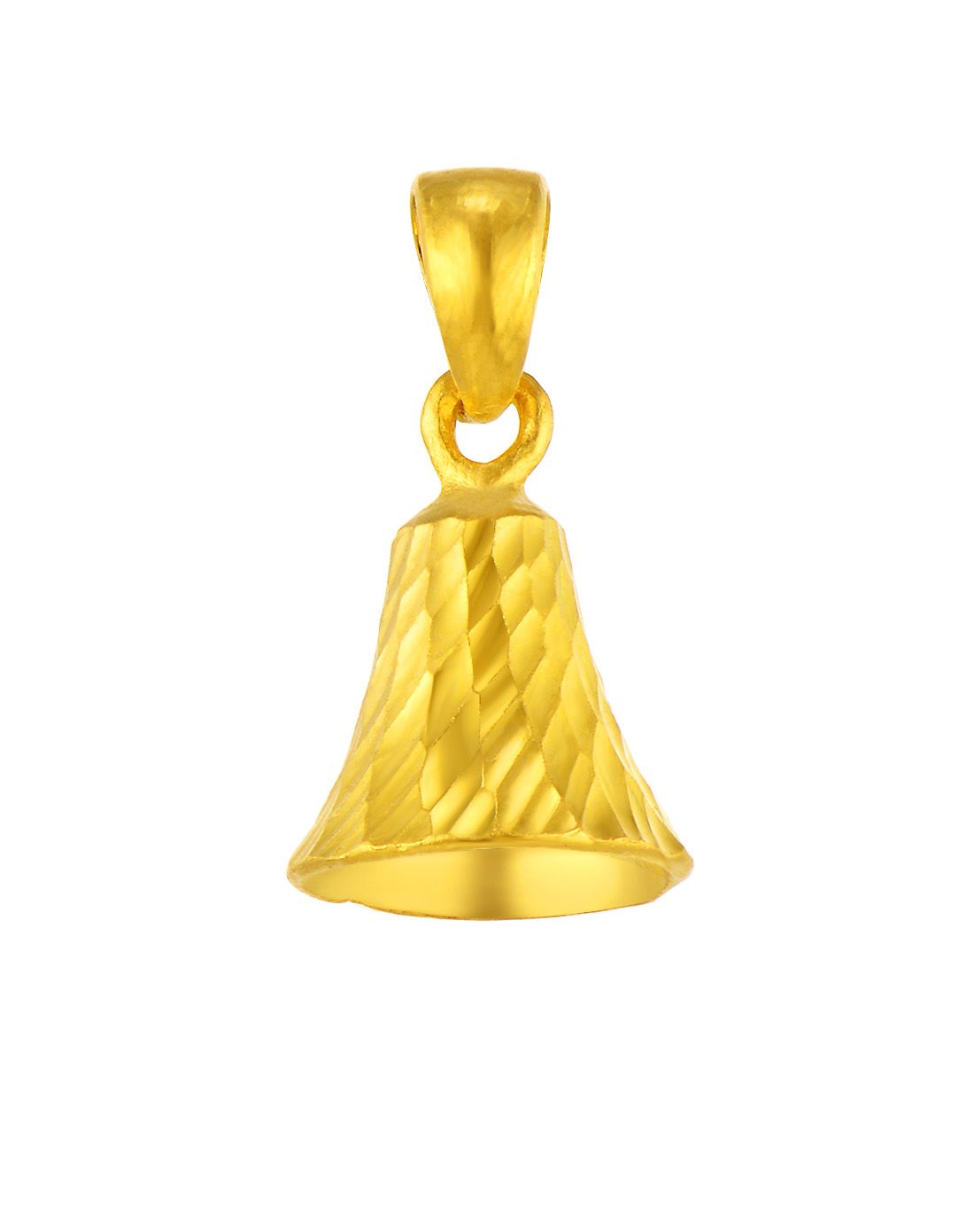 黄金 风铃吊坠(赠红绳)