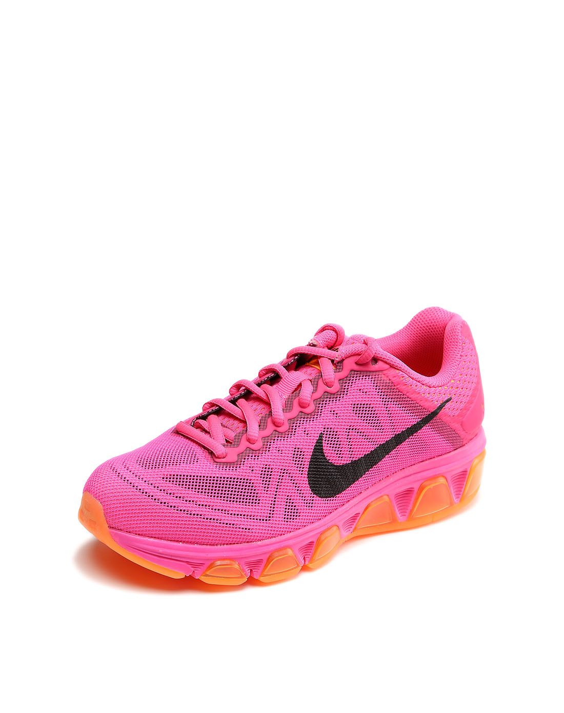 nike极致运动专场休闲舒适 女款粉红色跑步鞋 透气缓震683635-601