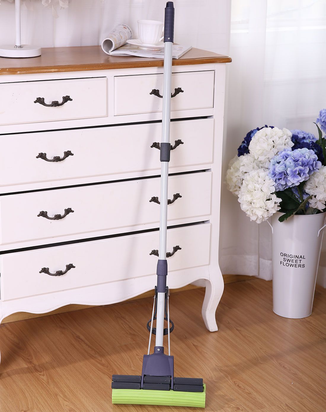 挤压式2节可拆卸拖把