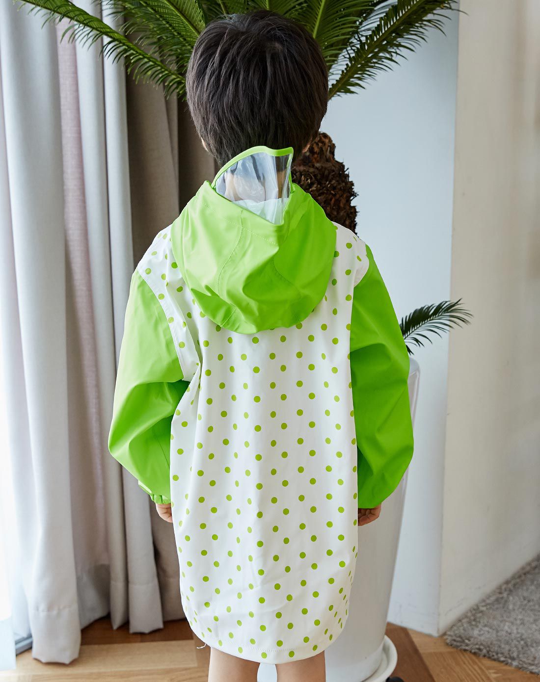 kocotreepu圆点雨衣
