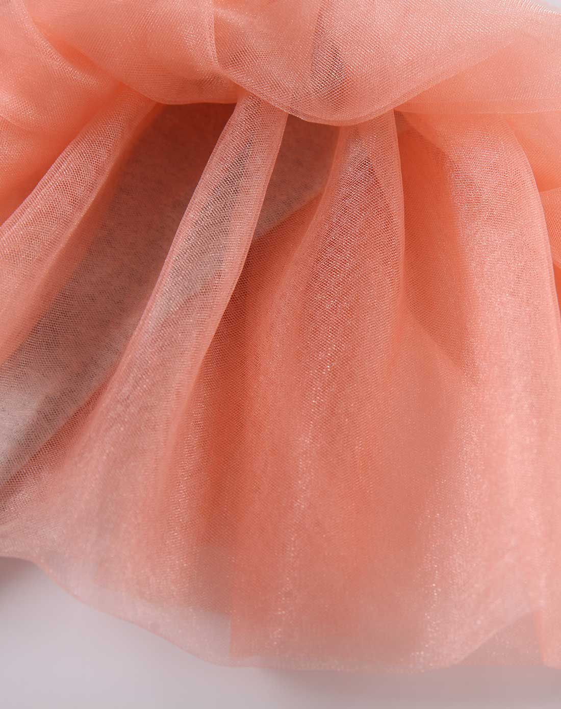 女童粉晶色打底裙裤