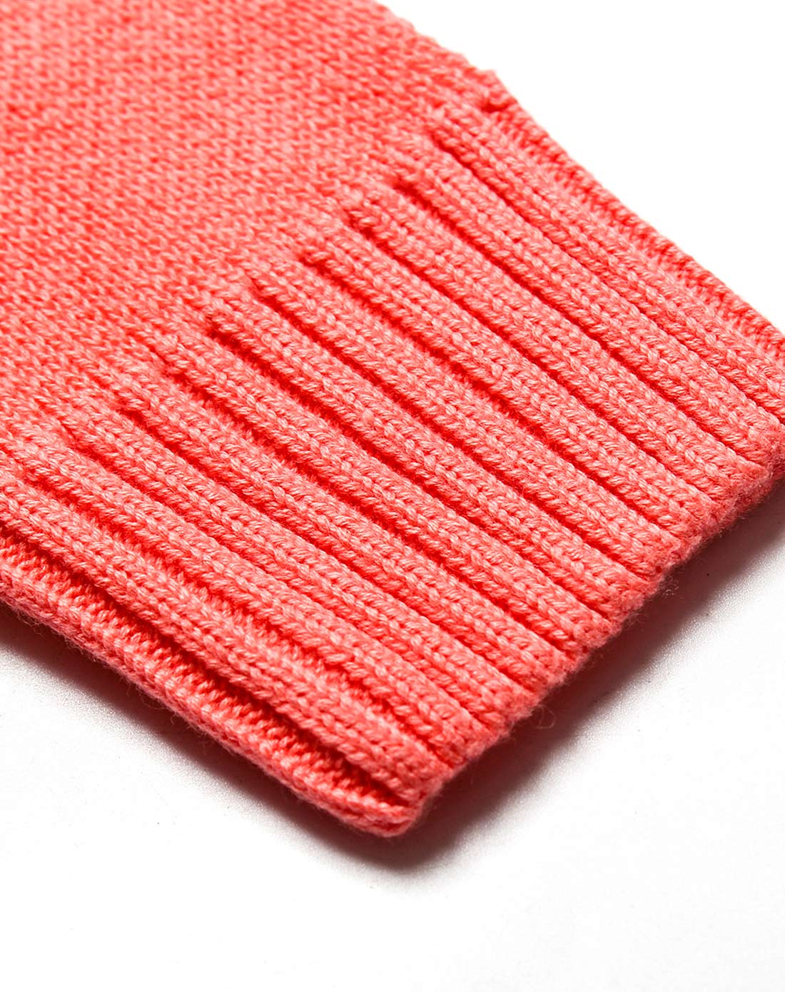 淘帝女童浅红线衣