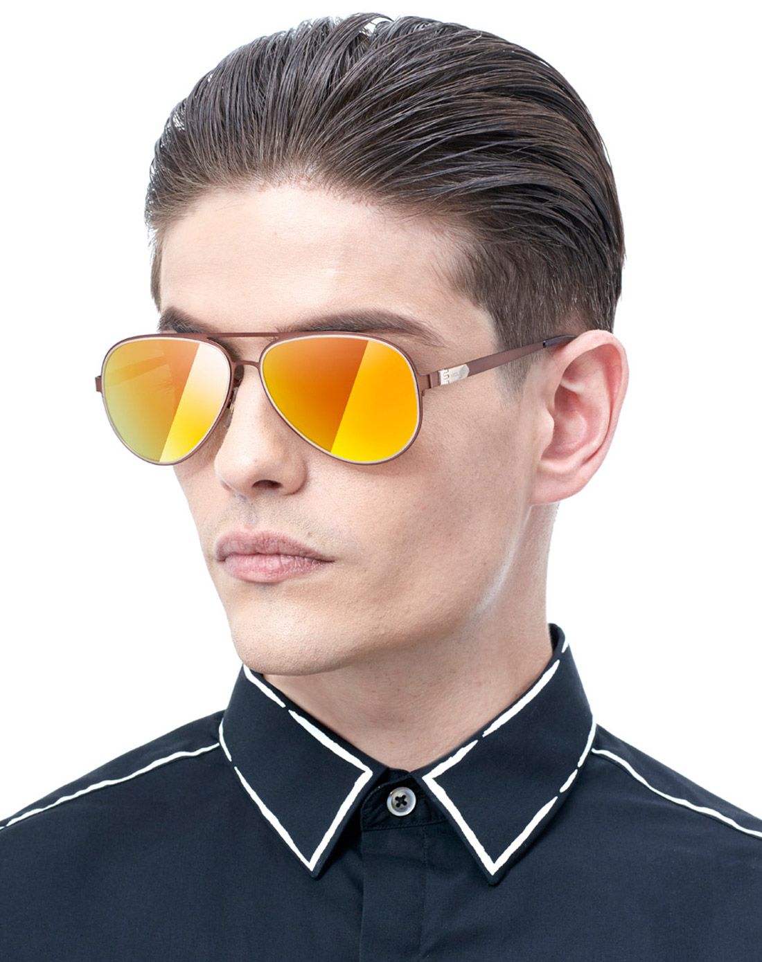 全明星眼镜同款专场molsion 黄晓明广告同款经典绅士系列偏光镜ms1237