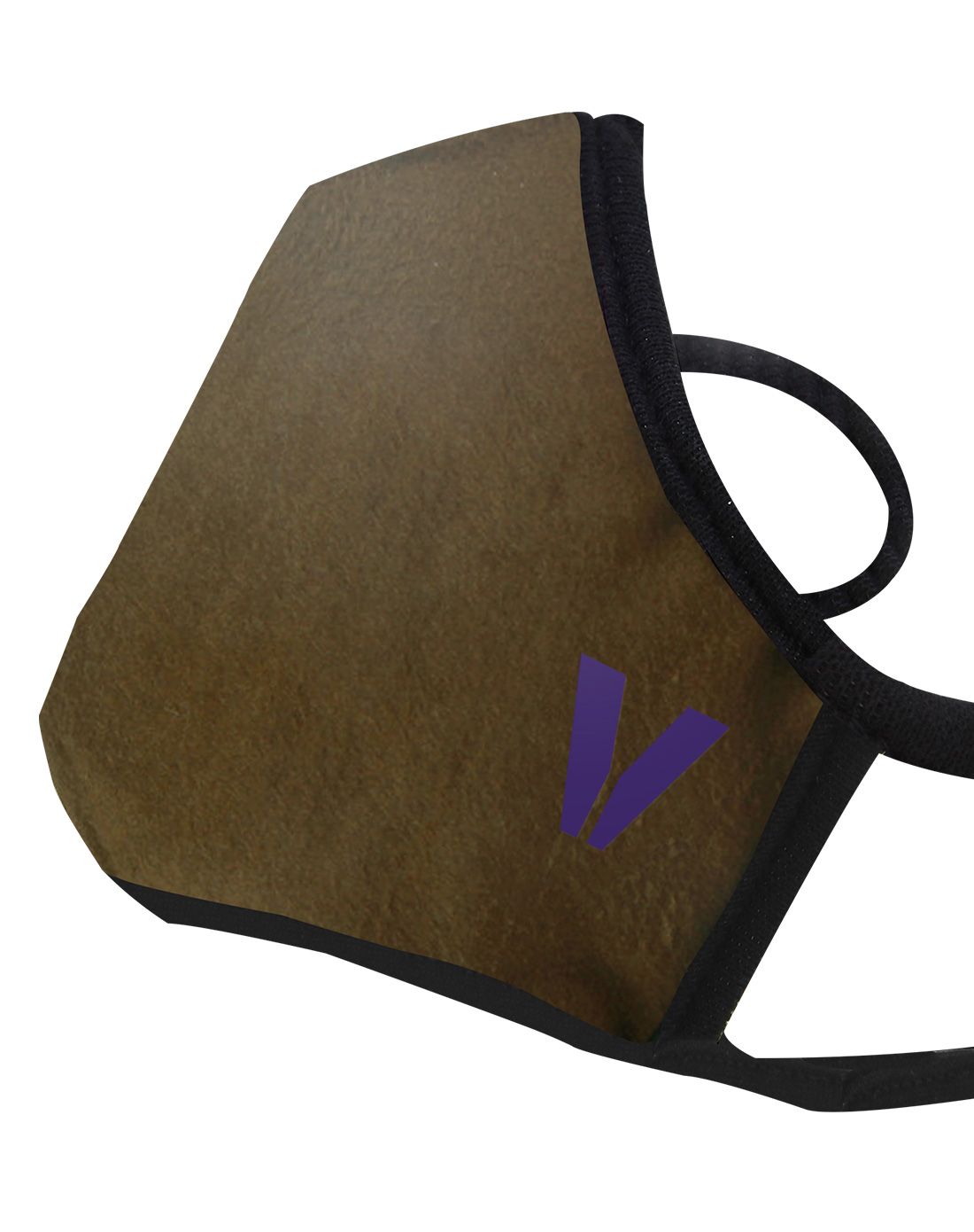 > 美国vogmask n99级防pm2.5防毒防霾带活性炭单气阀口罩 棕色款 m码