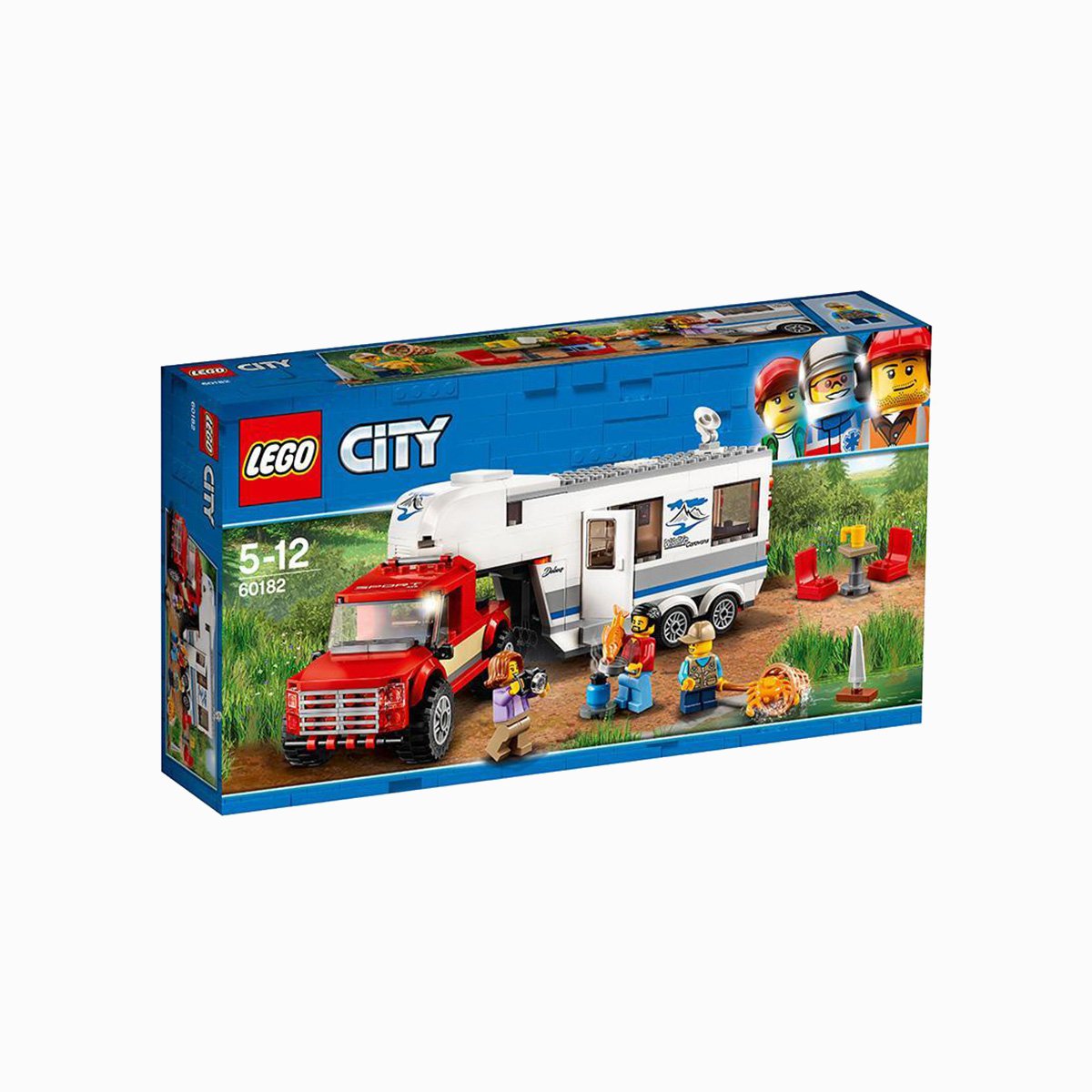 乐高lego城市系列60182亲子野营房车乐高积木 创意拼砌 儿童玩具 5-12