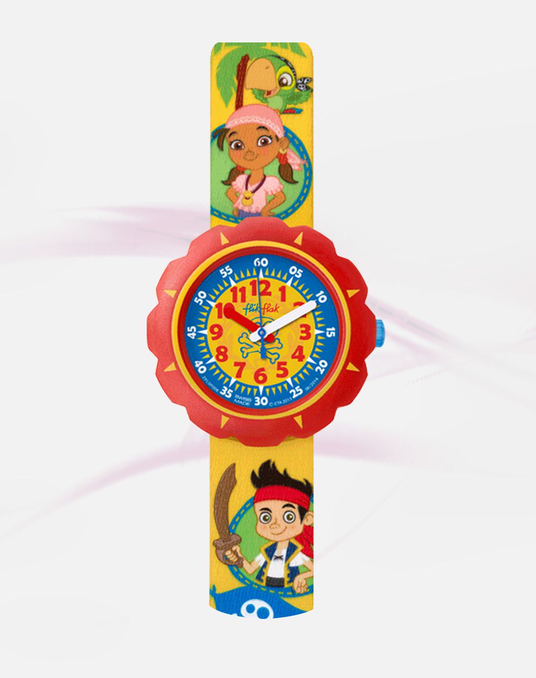 swatch 卡通儿童系列石英表杰克船长