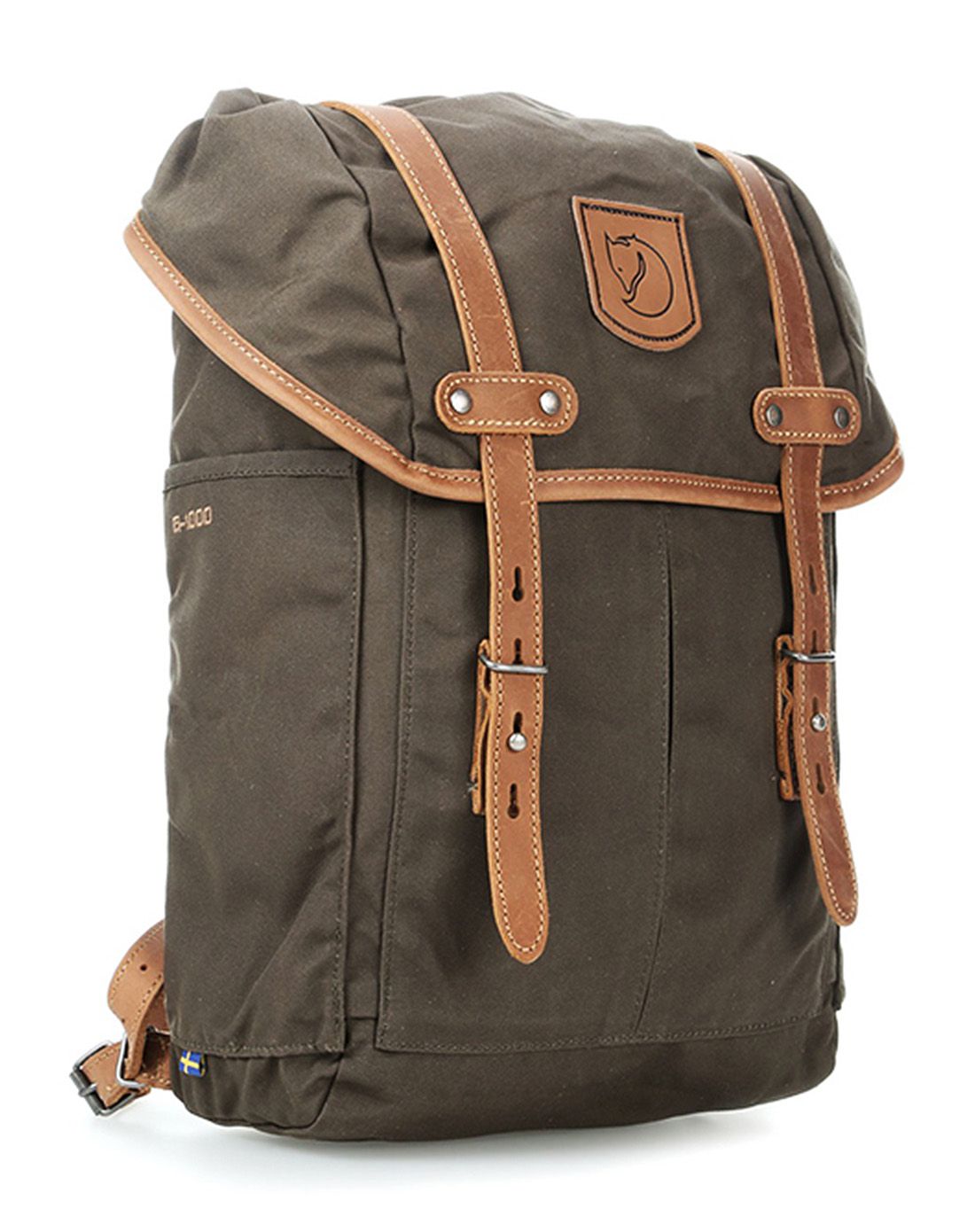 21 small 7kmh-1150 橄榄绿色经典潮流双肩背包