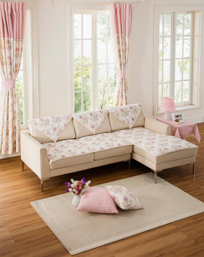 英式田园布艺加厚衍缝沙发坐垫 维罗纳 90*180cm