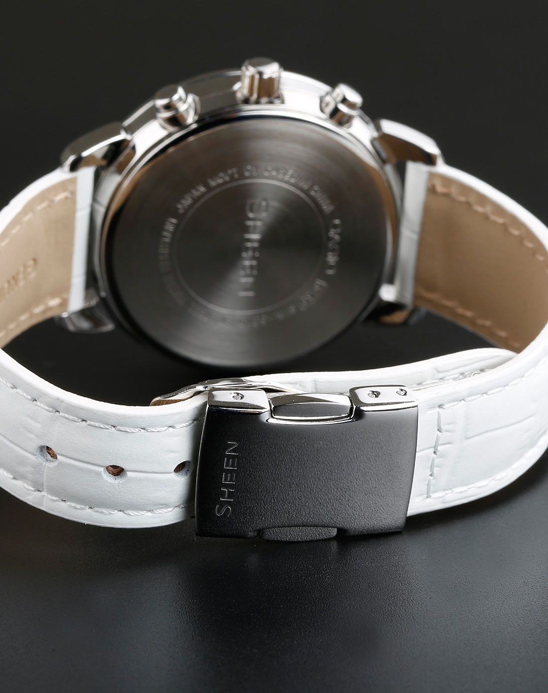 卡西欧casiosheen系列时尚镶钻石英女表shn-5010l-4a2dr_唯品会