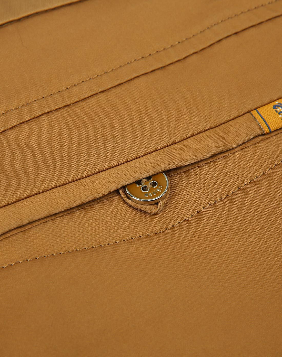 红豆卡其色时尚休闲简约纯色百搭休闲裤dmfck202vy1_唯品会