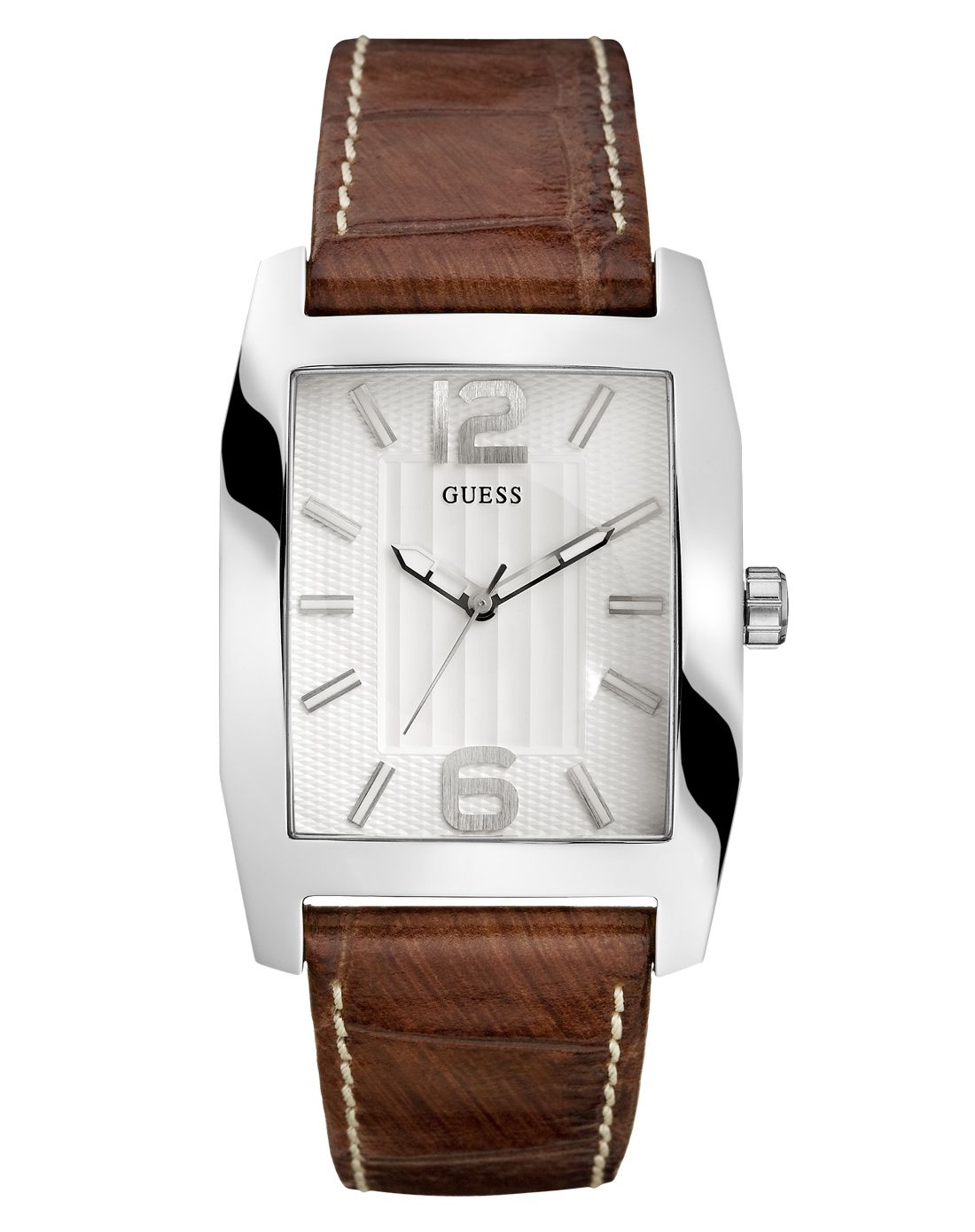 专柜同步时尚商务酒桶方形石英男表