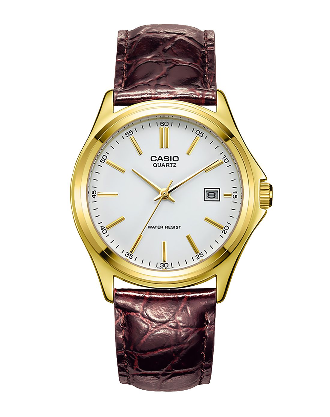 卡西欧casio卡西欧casio 热卖简约石英棕色皮带男表mtp1183q7a_唯品会