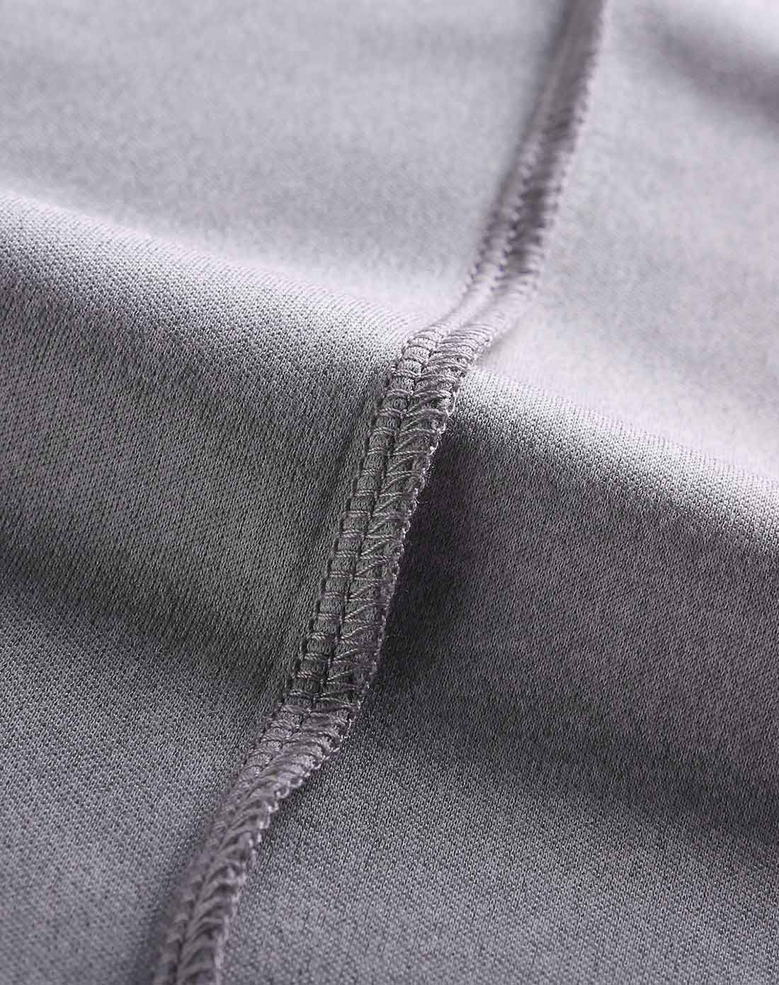 体感舒适 男款雾灰色快干短袖t恤