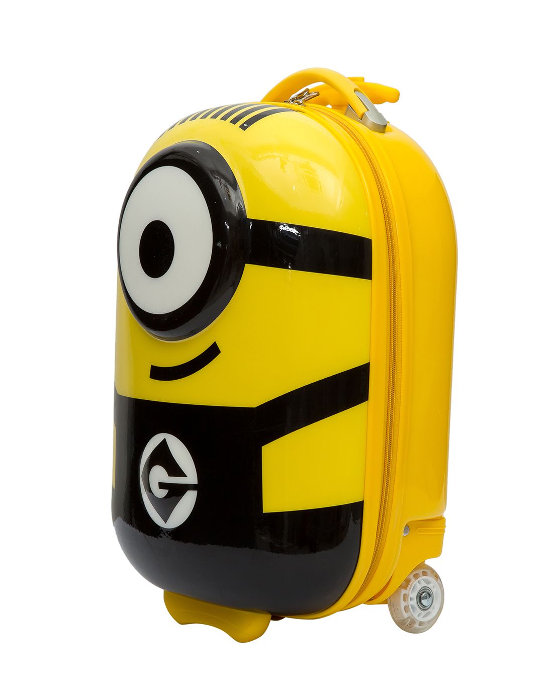 小黄人单眼3d拉杆包