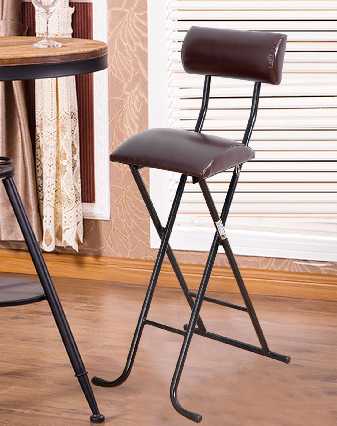 日式便携可折叠皮坐凳高矮