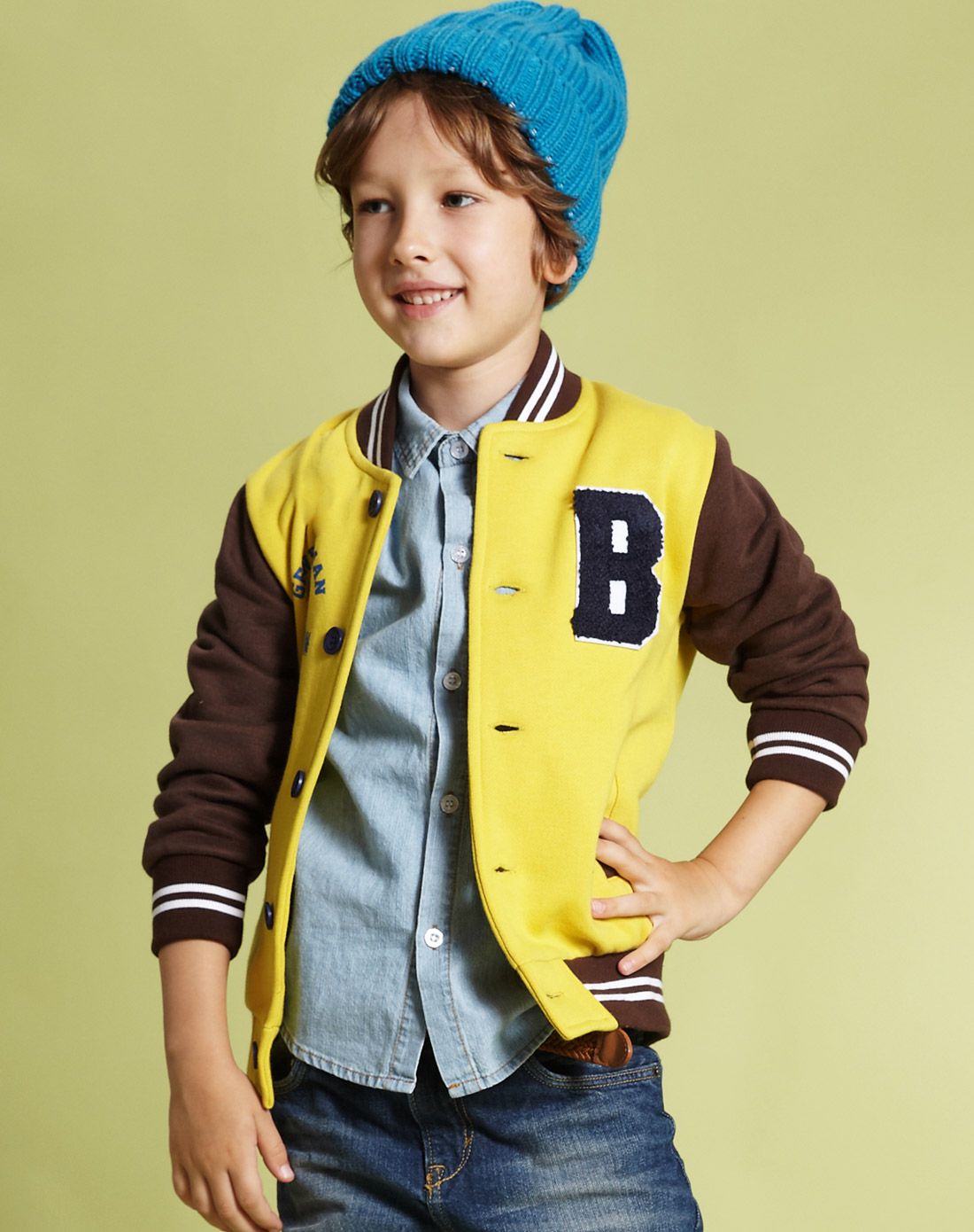 小虎宝儿tiger mini男童专场加绒加厚棒球衫款外套jk0267a_唯品会