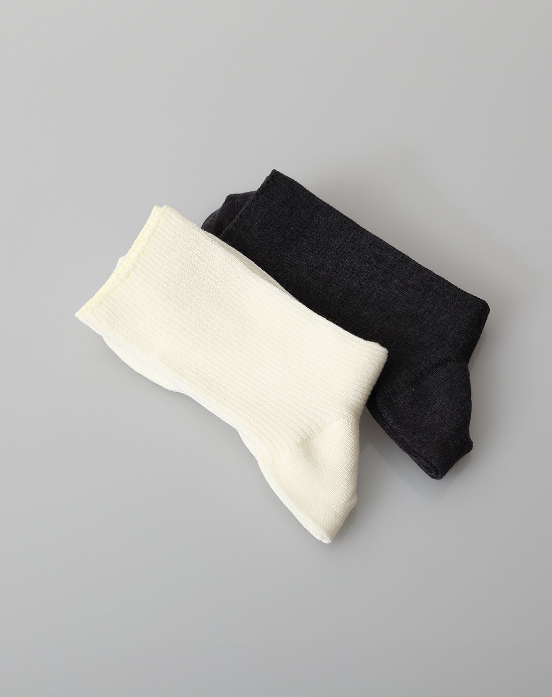 atsugi袜子专场女士素色棉纱袜两双装asj009c_唯品会