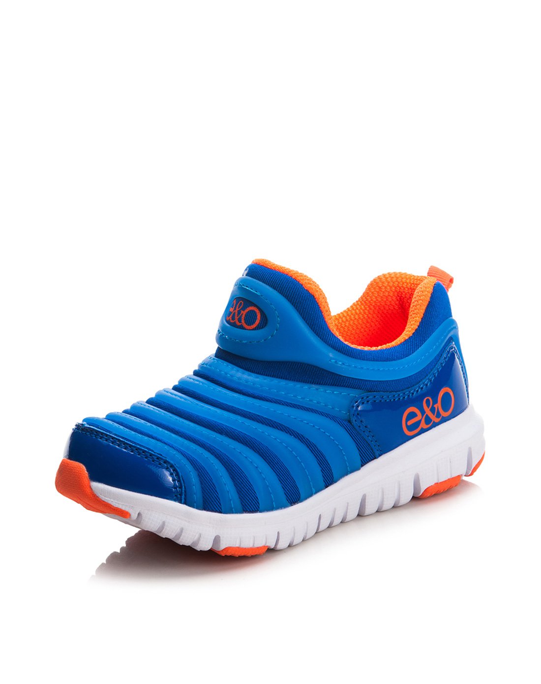 宝蓝色中性炫彩舒适儿童运动休闲鞋(26-37)