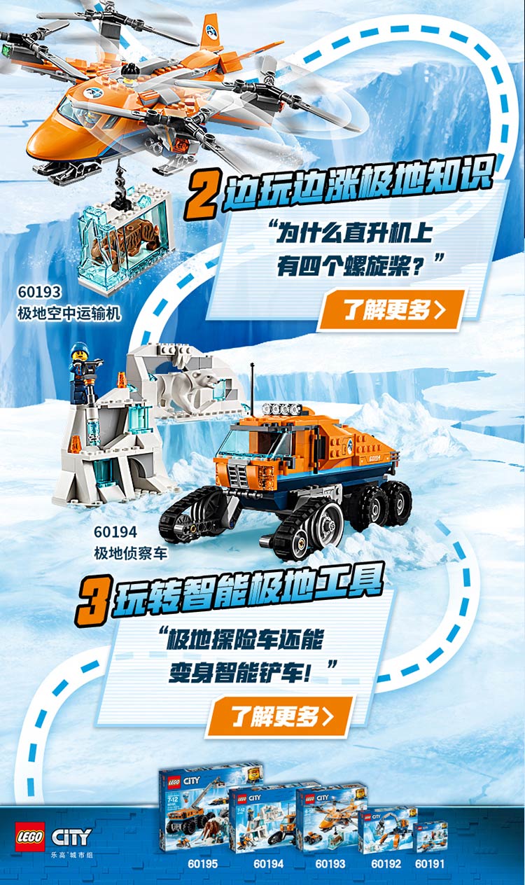 [即将绝版 限量抢购]乐高拼装积木玩具60223收割机运输车