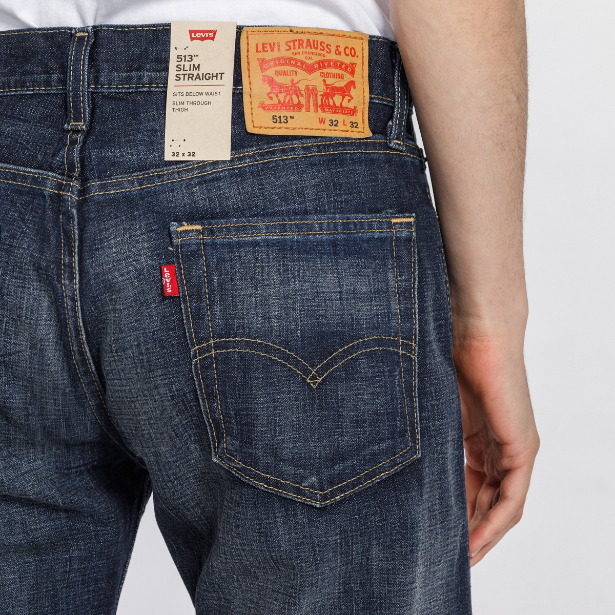 levis 李维斯 513 男式休闲修身牛仔裤