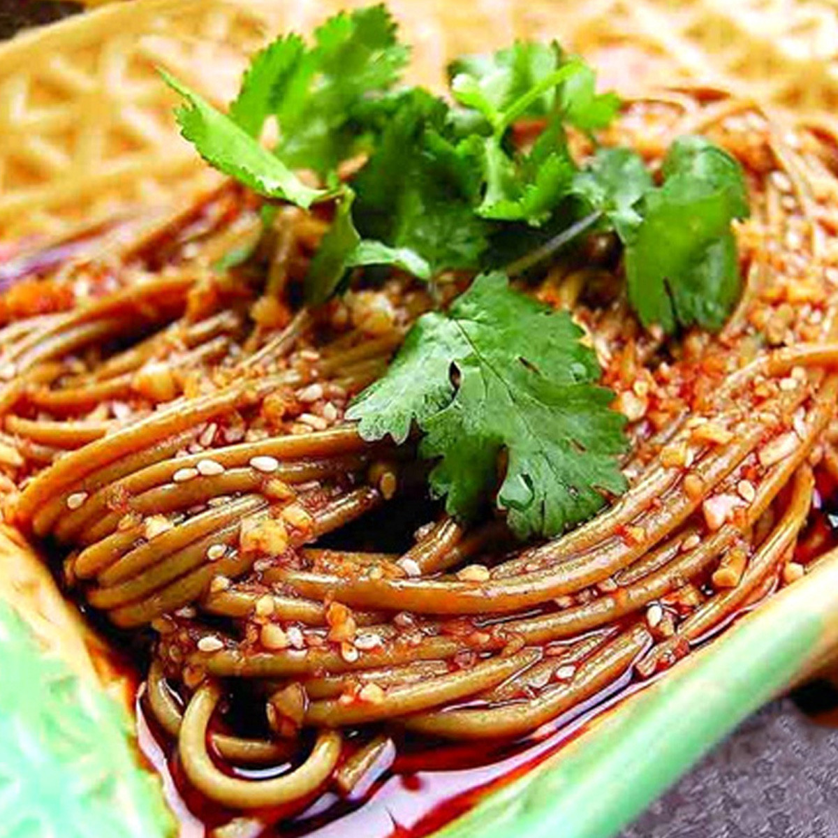 山西特产 莜面 粗粮莜麦面 凉面 拌面150g*2