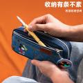 迪士尼 笔袋小学生文具盒男童米奇复古高颜值耐脏大容量铅笔袋简约文具袋 图片 5