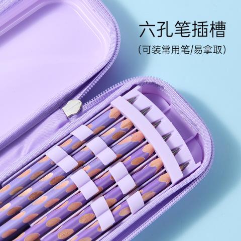 迪士尼 儿童文具盒男童笔袋小学生女大容量双层学生笔袋幼儿铅笔收纳盒 图片 6