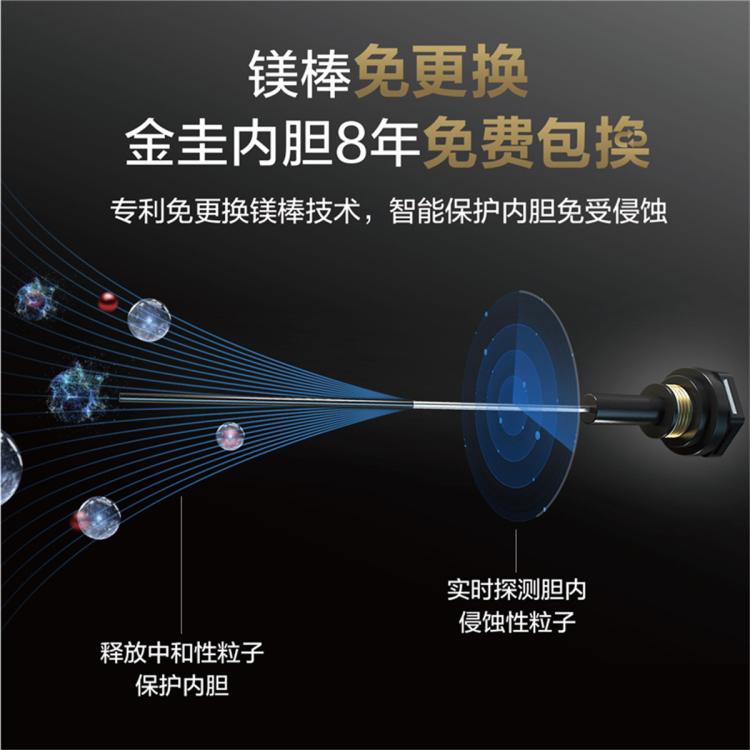 A.O.SMITH 史密斯免换镁棒100升电热水器家用洗澡E100MDG 大容量