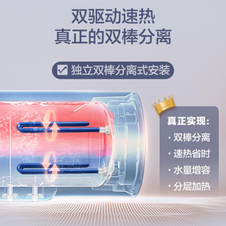 佳尼特 史密斯佳尼特免更换镁棒电热水器JC1金圭内胆包8年双棒分离速热
