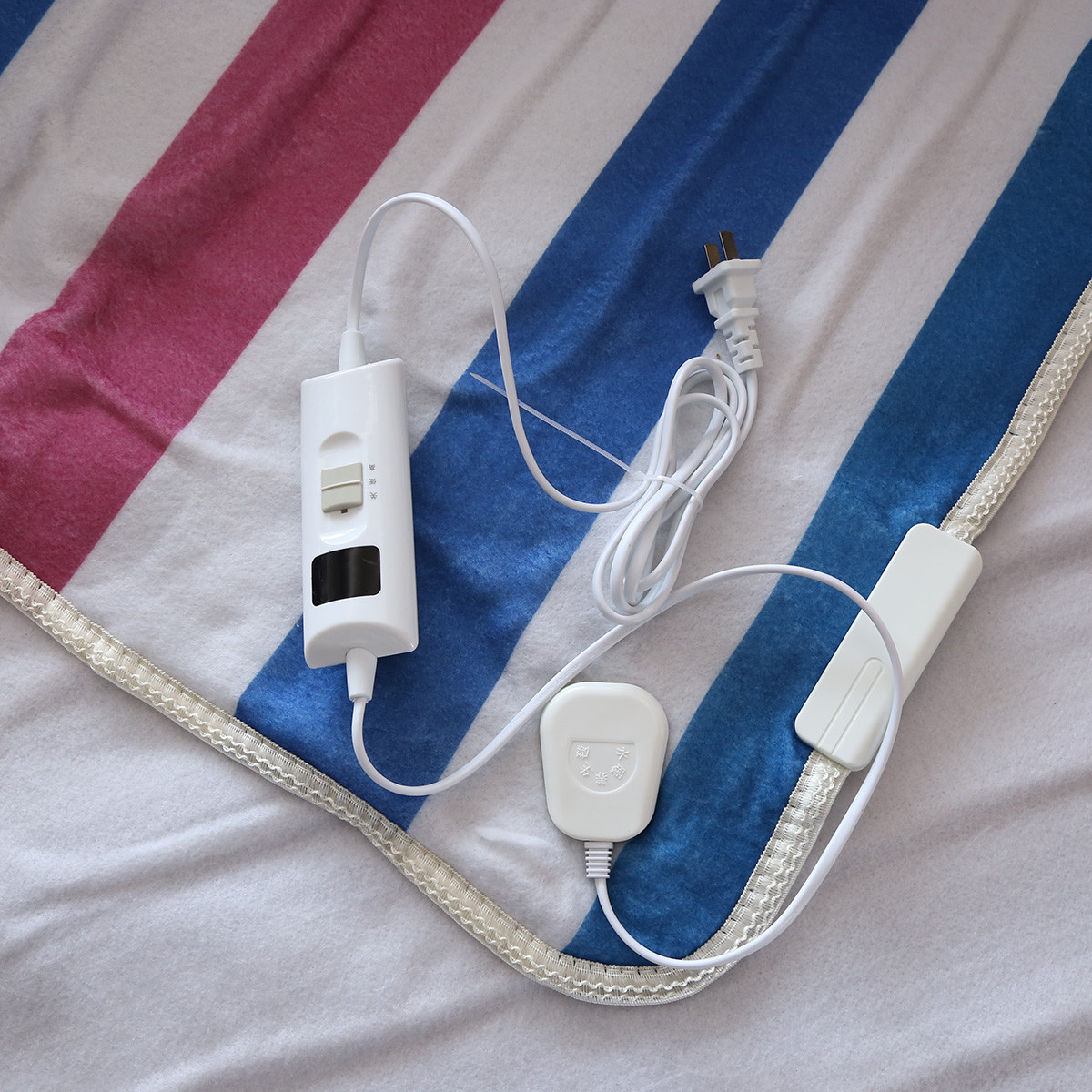 雅鹿电热毯水暖毯双人水循环加厚电暖毯家用电褥子安全防水无辐射单人