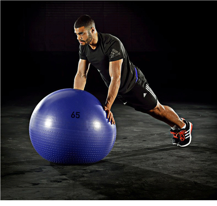 运动户外瑜伽球健身球训练腰部球瑜伽辅助妊娠球65cm75cm