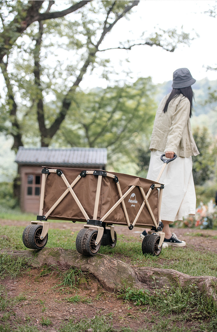 naturehike挪客露營車便攜式戶外摺疊手推車營地車野營拖車小拉車