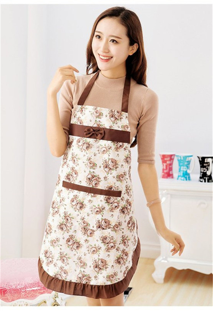 【防水防油】围裙韩版时尚厨房围裙女做饭家用围腰可爱围裙