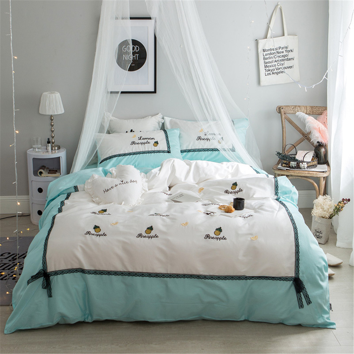 全棉床品丝光棉大红色婚庆四件套纯棉60支埃及长绒棉刺绣花四件套