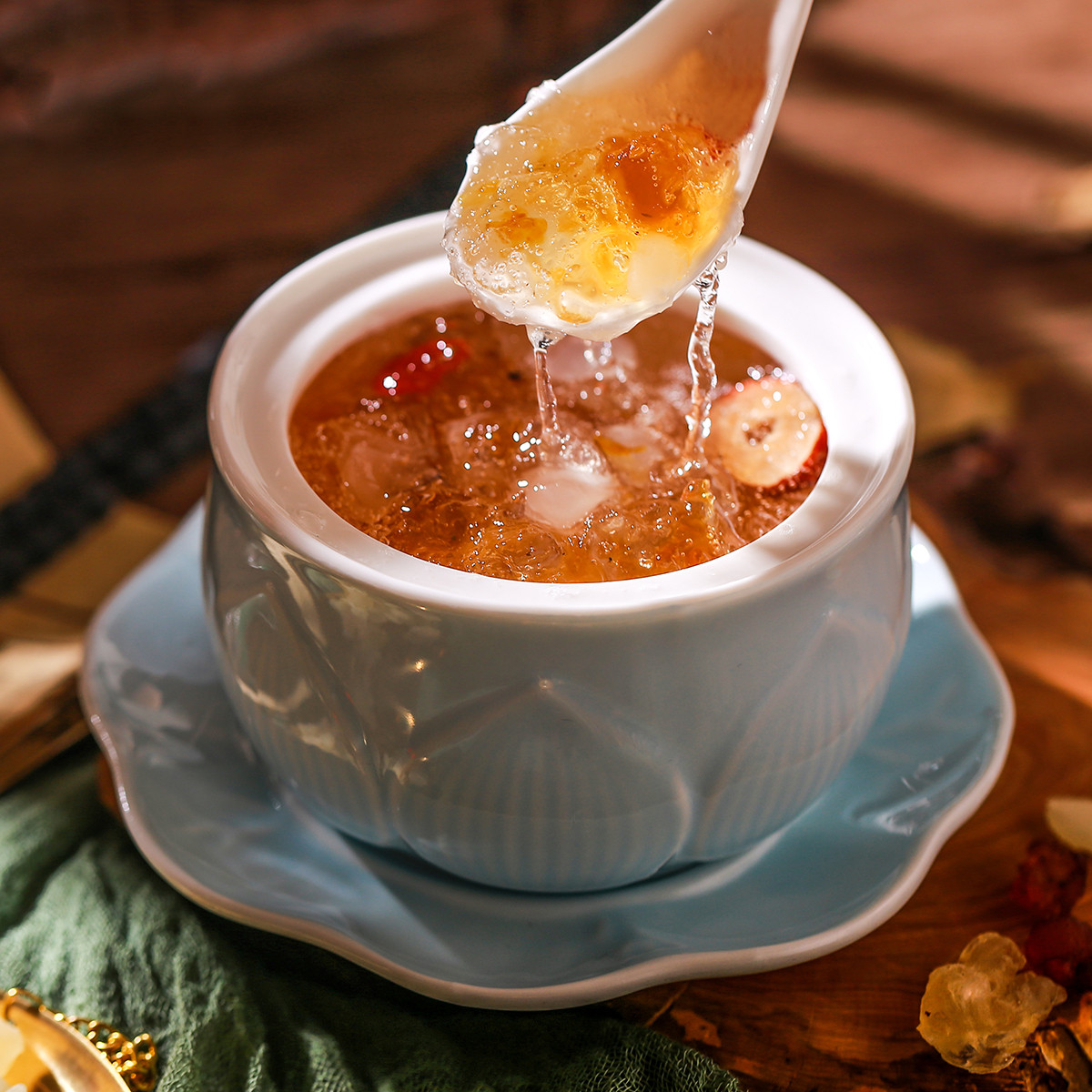 云南桃胶皂角米雪燕组合 独立小包装