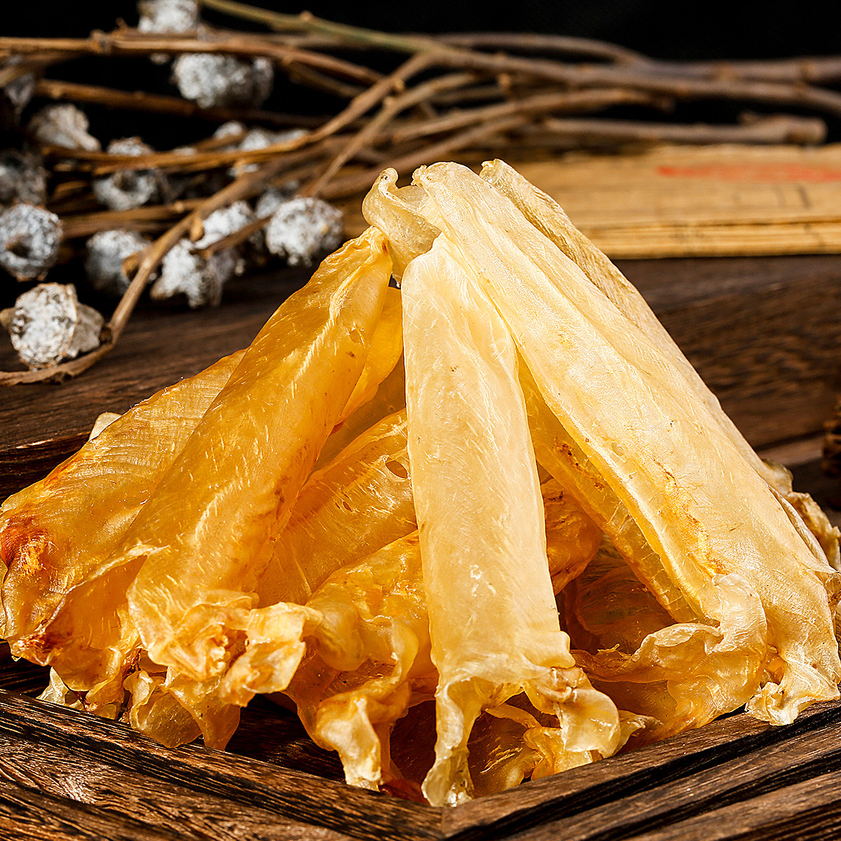 黄花胶(120头)50g 北海特产海味干货鱼胶鱼鳔正品鱼肚