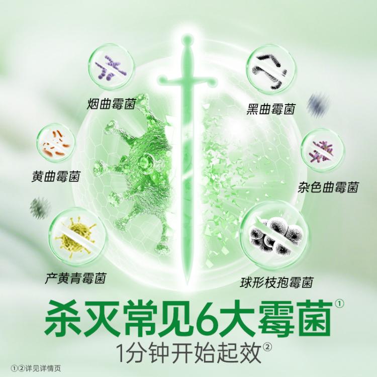 Dettol 【60S快速起效】滴露除霉除菌喷雾500ml 去霉斑防霉除霉去霉味