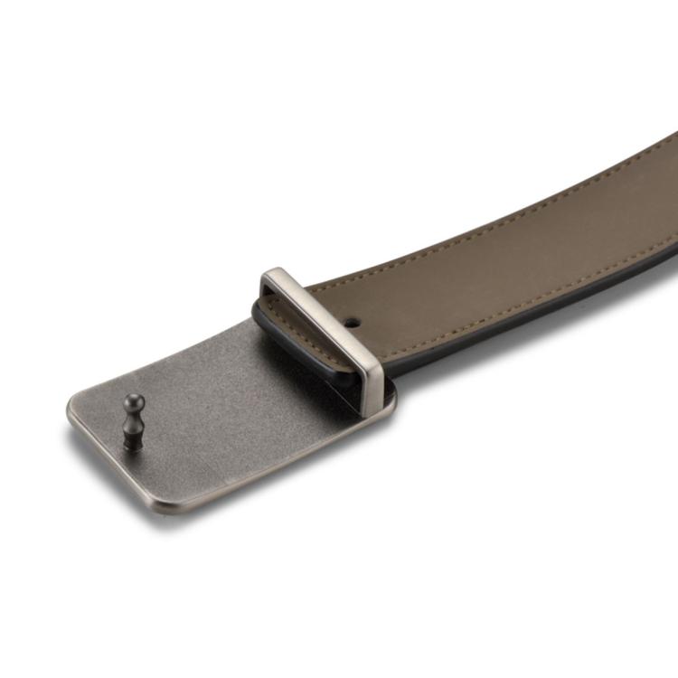 新秀丽 男士皮带青年平滑扣裤带经典时尚轻奢板扣腰带 BW5
